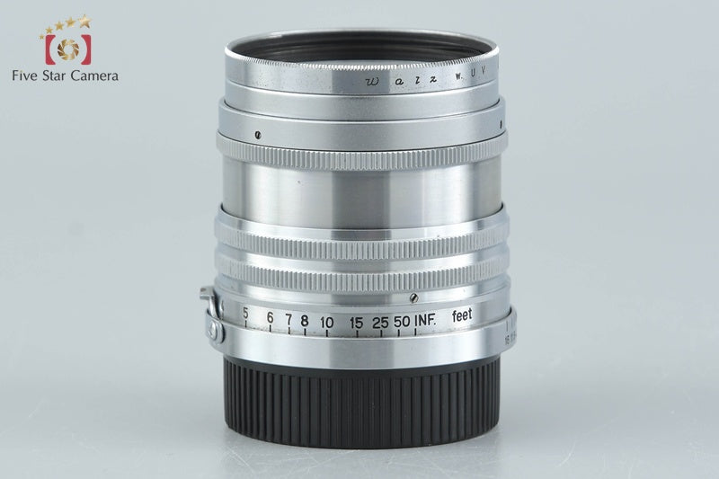 Nikon NIKKOR-H.C 50mm f/2 L39 LTM Leica Thread Mount Lens
