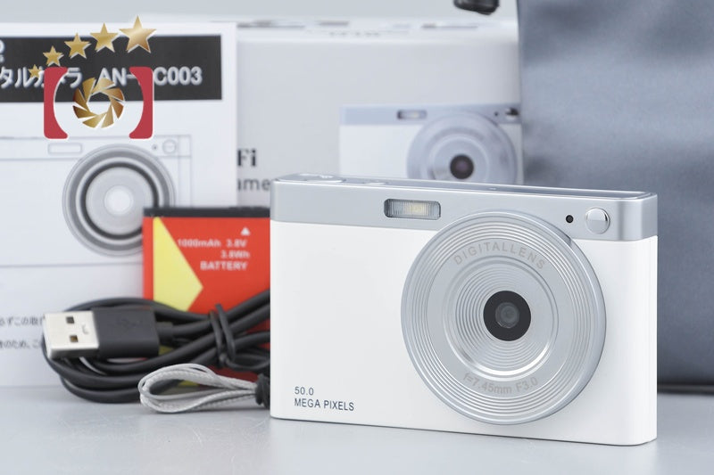 KEIYO AN-DC003 White 8.0 MP Digital Camera w/ Box