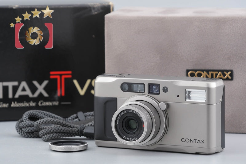 CONTAX TVS 35mm Point & Shoot Film Camera w/ Box