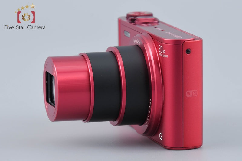 SONY Cyber-shot DSC-WX300 Red 18.2 MP Digital Camera w/ Box [Multiple Languages]