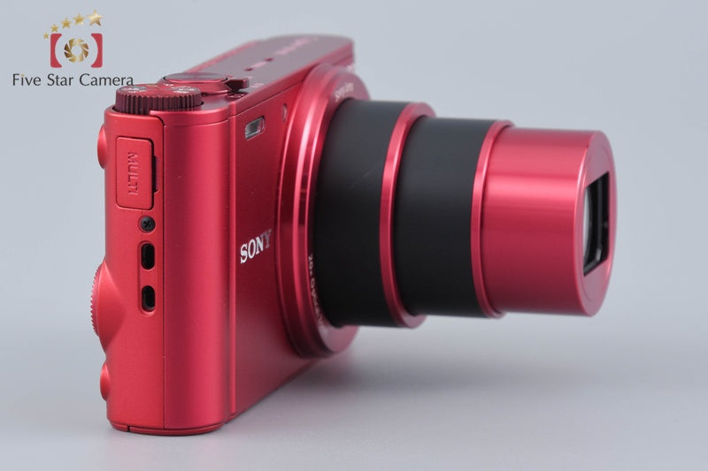 SONY Cyber-shot DSC-WX300 Red 18.2 MP Digital Camera w/ Box [Multiple Languages]
