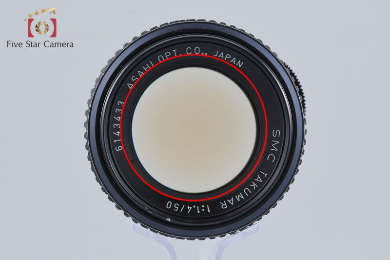 PENTAX SMC TAKUMAR 50mm f/1.4 M42 Mount Lens