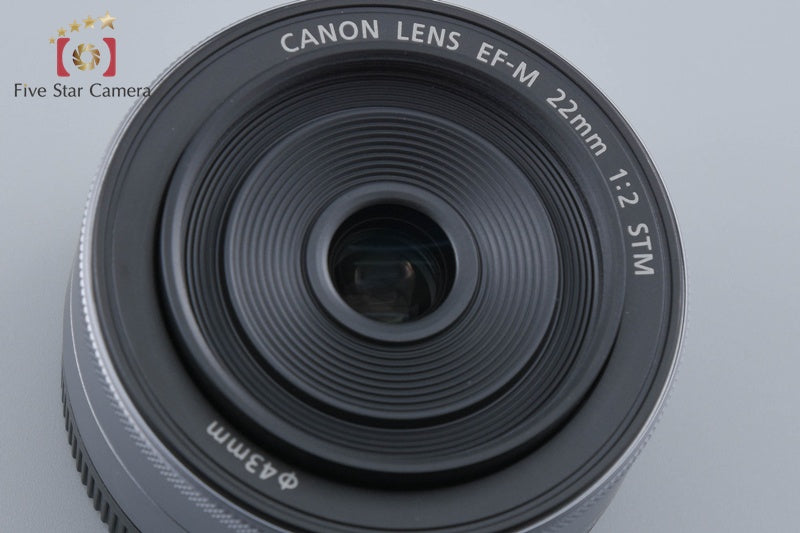 Canon EF-M 22mm f/2 STM Silver