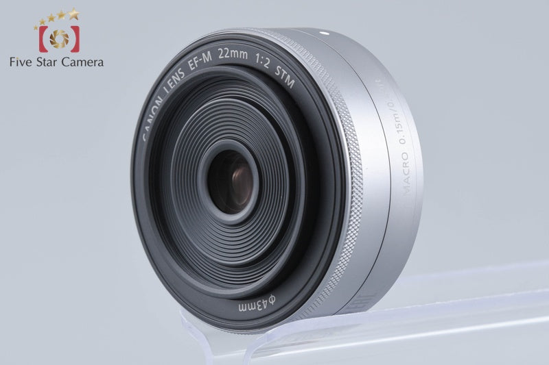 Canon EF-M 22mm f/2 STM Silver