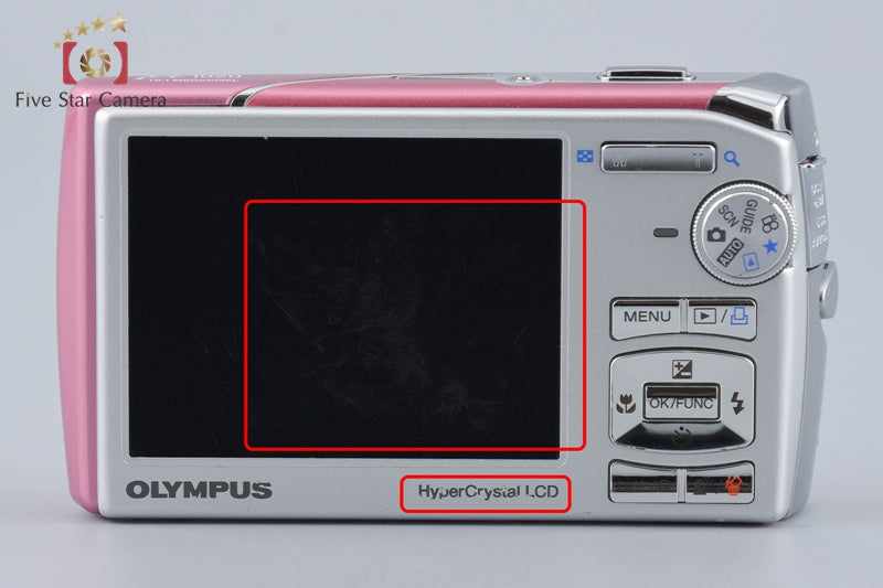 Olympus μ1020 Rose Pink 10.1 MP Digital Camera