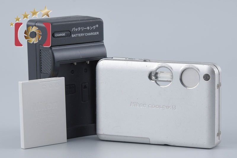 Nikon COOLPIX S3 Frost Silver 6.0 MP Digital Camera