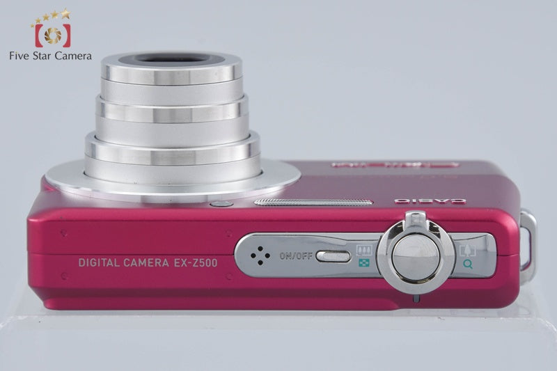 Casio EXILIM EX-Z500 Red 5.0 MP Digital Camera