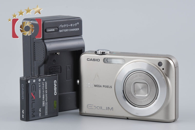Casio EXILIM ZOOM EX-Z1080 Gold 10.1 MP Digital Camera