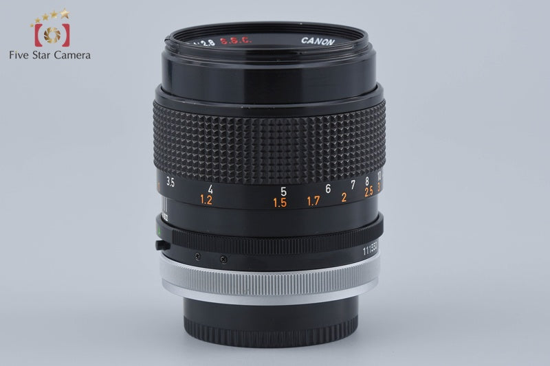 Canon FD 100mm f/2.8 S.S.C.