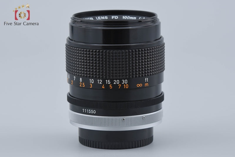 Canon FD 100mm f/2.8 S.S.C.