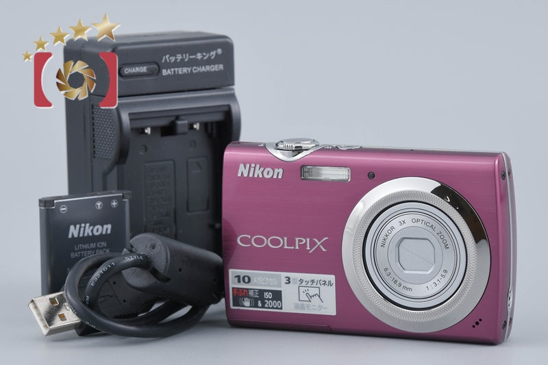 Nikon COOLPIX S230 Purple 10.0 MP Digital Camera