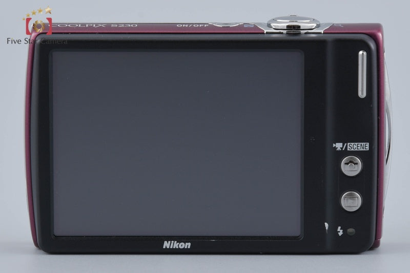 Nikon COOLPIX S230 Purple 10.0 MP Digital Camera