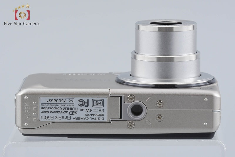 Fujifilm FinePix F50fd Silver 12.0 MP Digital Camera