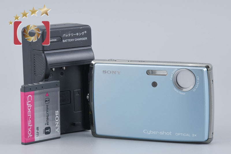 Sony Cyber-Shot DSC-T33 Blue 5.1 MP Digital Camera