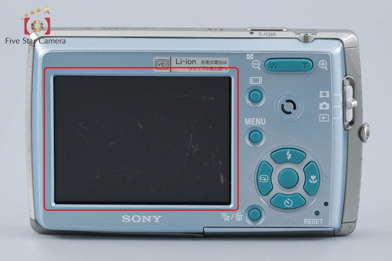 Sony Cyber-Shot DSC-T33 Blue 5.1 MP Digital Camera