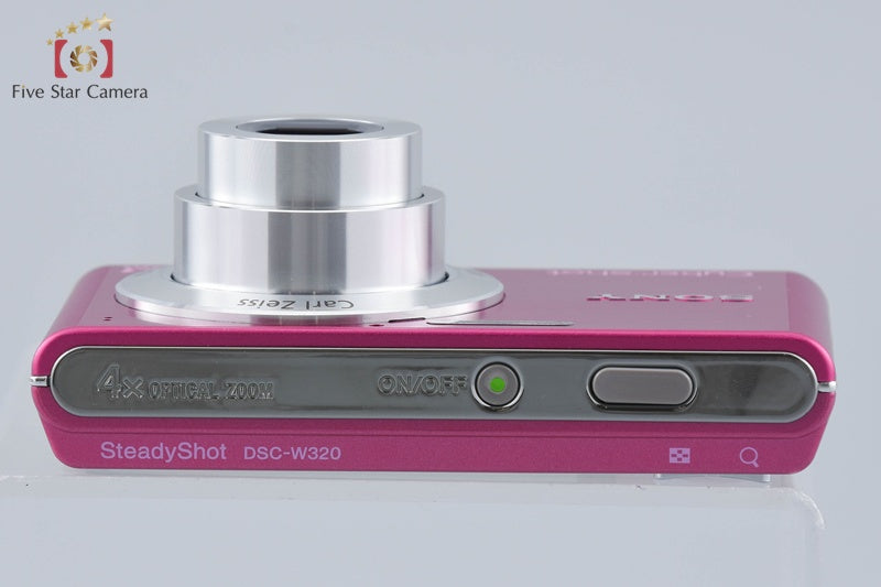 Sony Cyber-Shot DSC-W320 Pink 14.1 MP Digital Camera