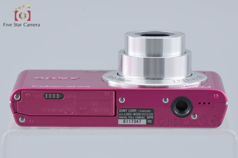 Sony Cyber-Shot DSC-W320 Pink 14.1 MP Digital Camera