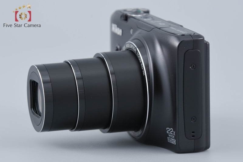 Nikon COOLPIX S9500 Matte Black 18.1 MP Digital Camera