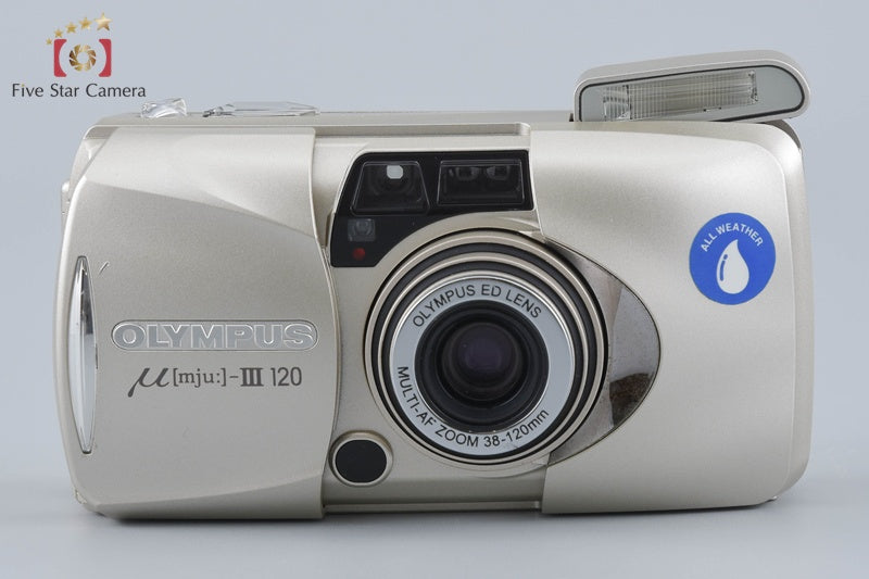 Olympus μ[mju:]-III 120 35mm Point & Shoot Film Camera