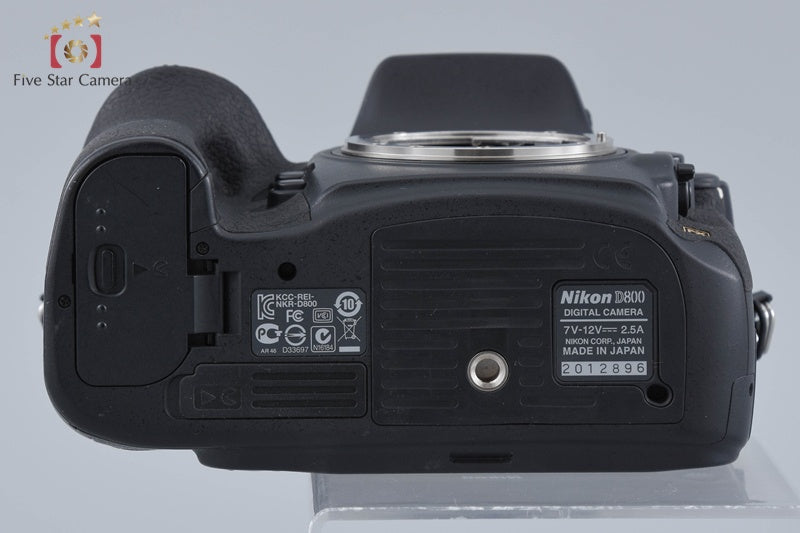 Nikon D800 36.3 MP Full Frame Digital SLR Camera Body