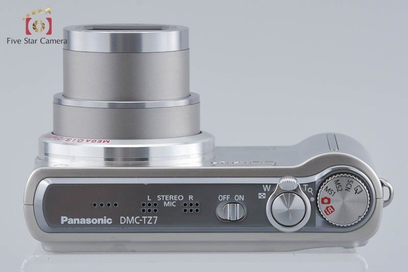 Panasonic LUMIX DMC-TZ7 Silver 10.1 MP Digital Camera [Japanese Language Only]