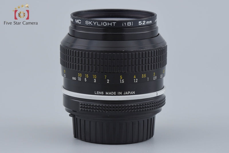 Nikon New NIKKOR 50mm f/1.4 Ai Converted Lens