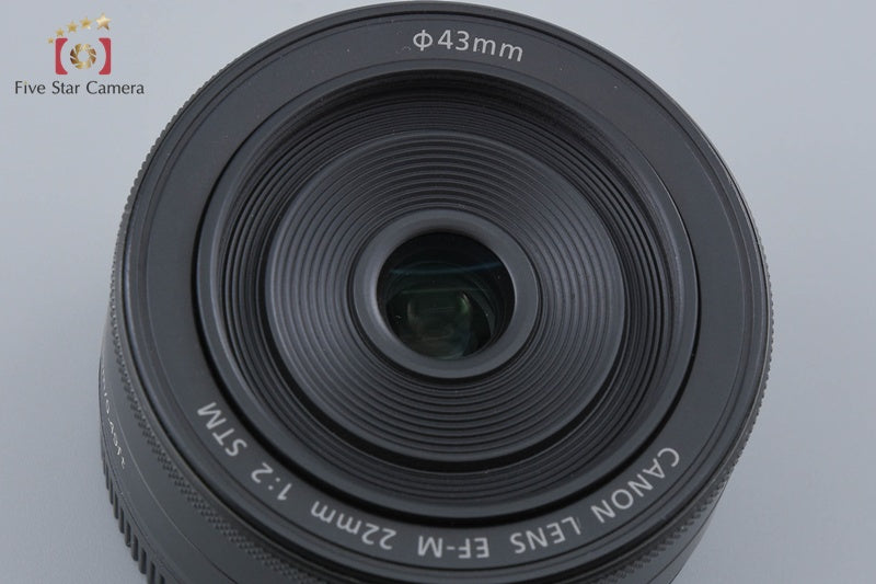 Canon EF-M 22mm f/2 STM Black
