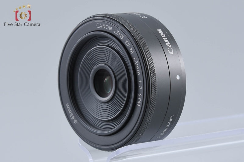 Canon EF-M 22mm f/2 STM Black