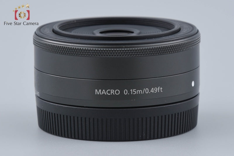 Canon EF-M 22mm f/2 STM Black