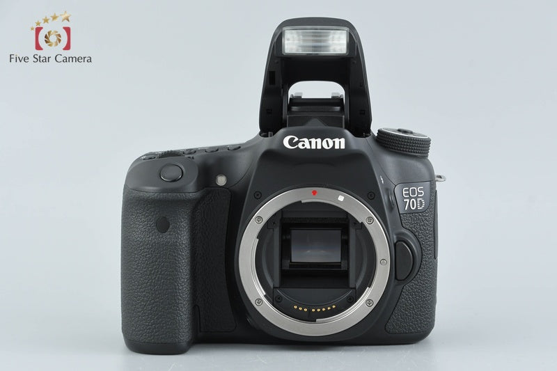 Canon EOS 70D 20.2 MP DSLR EF-S 18-55 IS STM Lens