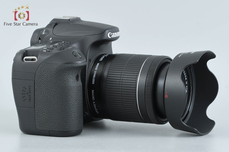 Canon EOS 70D 20.2 MP DSLR EF-S 18-55 IS STM Lens