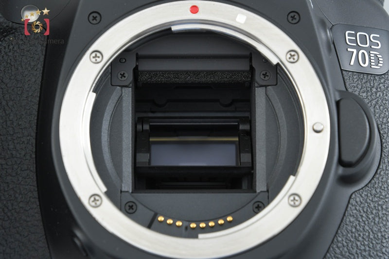 Canon EOS 70D 20.2 MP DSLR EF-S 18-55 IS STM Lens