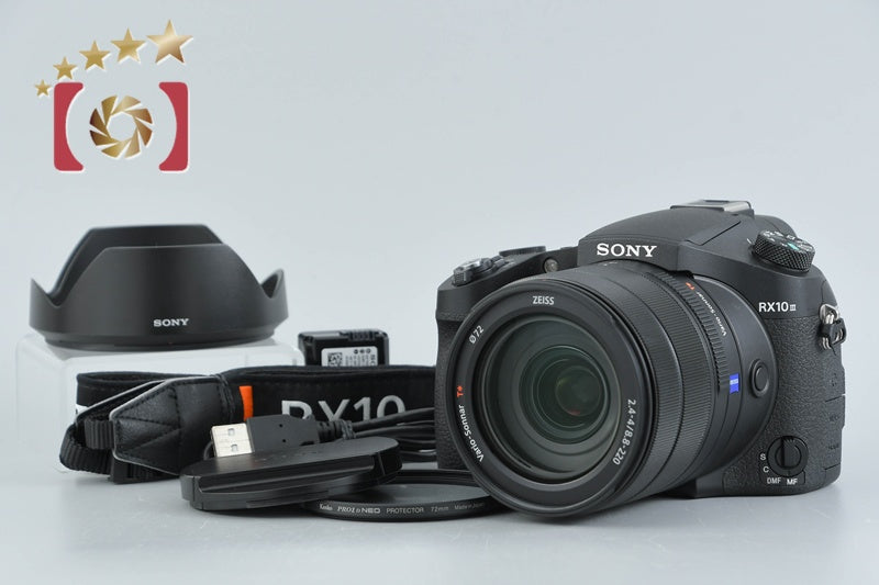 SONY Cyber-shot RX10III DSC-RX10M3 Digital Camera [Japanese Language Only]