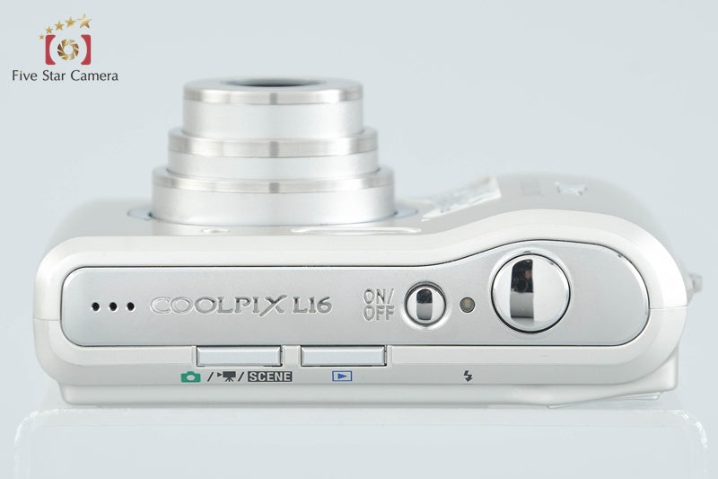 Nikon COOLPIX L16 Silver 7.1 MP Digital Camera