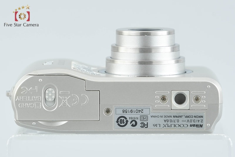 Nikon COOLPIX L16 Silver 7.1 MP Digital Camera