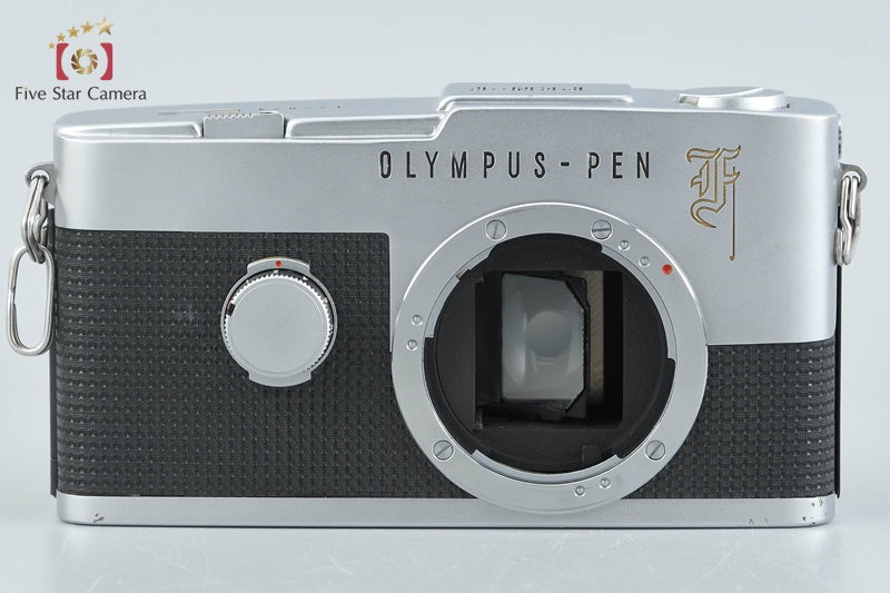 Olympus PEN F Silver 35mm Half Frame Film Camera