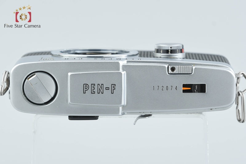 Olympus PEN F Silver 35mm Half Frame Film Camera