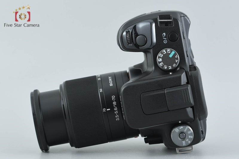 Sony α100 DSLR-A100 Black 10.2 MP 18-70 Lens [Japanese Language Only]