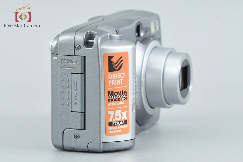 Canon PowerShot A40 Silver 2.0 MP Digital Camera w/ Box