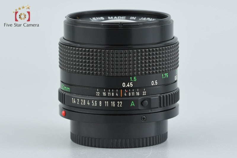 Canon New FD 50mm f/1.4