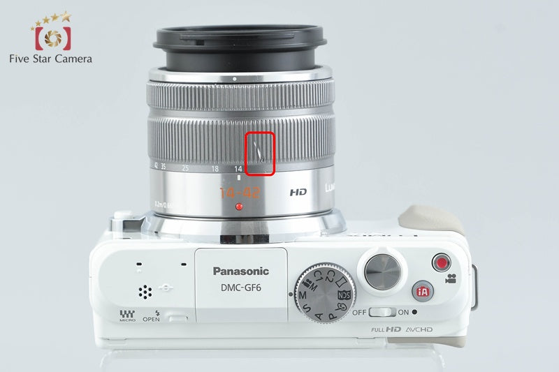 Panasonic LUMIX DMC-GF6 Black 16.0 MP 14-42 Lens [Japanese Language Only]