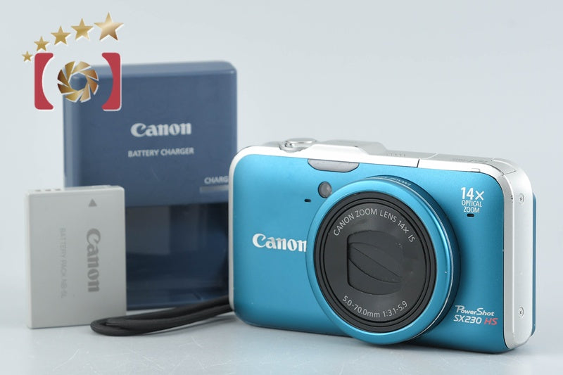 Canon PowerShot SX230 HS Blue 12.1 MP Digital Camera