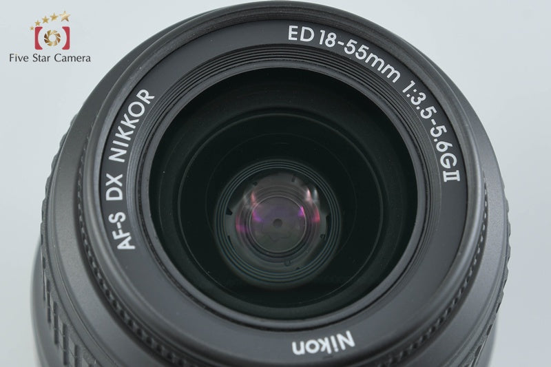 Nikon AF-S DX NIKKOR 18-55mm f/3.5-5.6 G II ED w/ Box