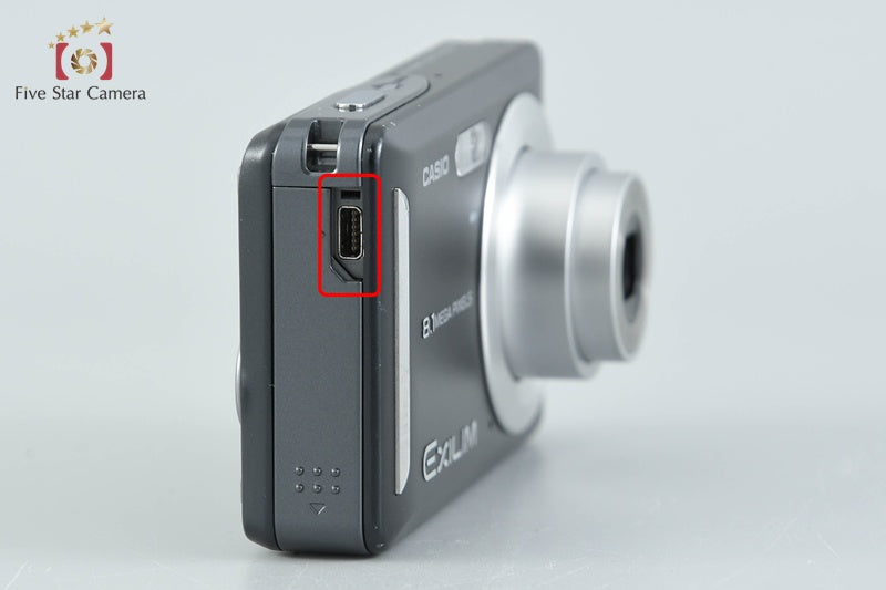 Casio EXILIM ZOOM EX-Z9 Black 8.1 MP Digital Camera w/ Box