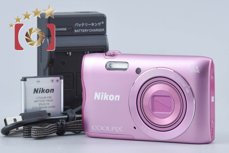 Nikon COOLPIX A300 Pink 20.0 MP Digital Camera
