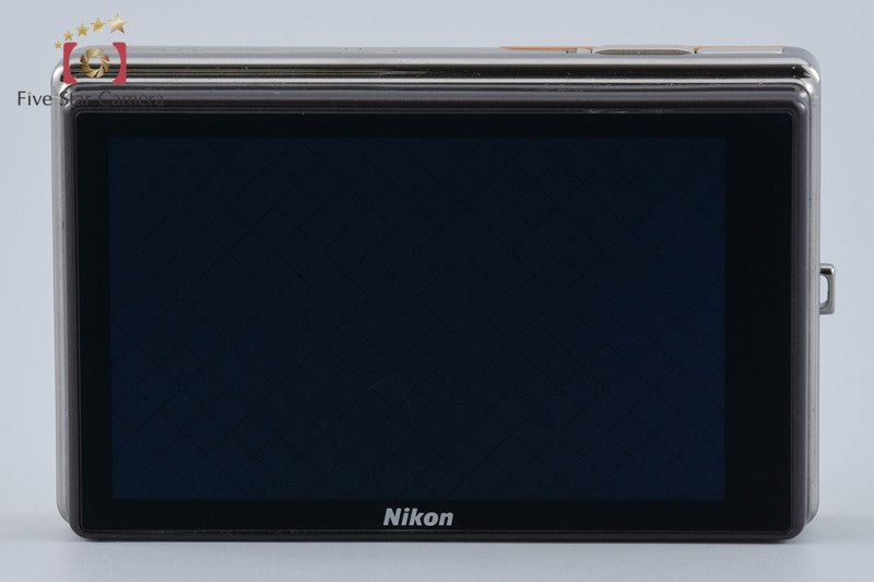 Nikon COOLPIX S70 Right Brown 12.1 MP Digital Camera w/ Box