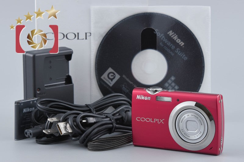 Nikon COOLPIX S230 Rose Red 10.0 MP Digital Camera