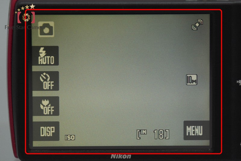 Nikon COOLPIX S230 Rose Red 10.0 MP Digital Camera