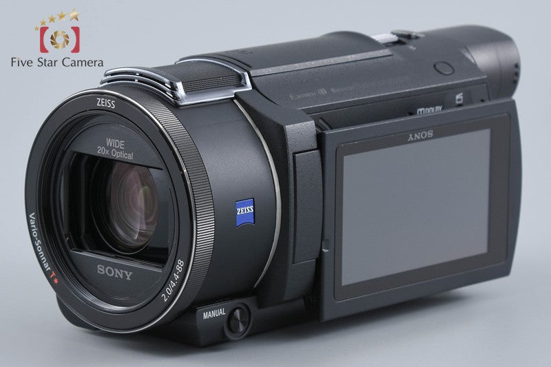 SONY HANDYCAM FDR-AX60 4K Digital Camcorder w/ Box [Japanese Language Only]