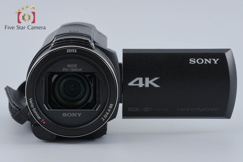 SONY HANDYCAM FDR-AX60 4K Digital Camcorder w/ Box [Japanese Language Only]